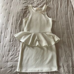 Brand New! Size Medium Textured Mini Dress